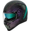 ICON Airform™ Chantilly Opal Helmet | Motorcycle Lights and Tunes